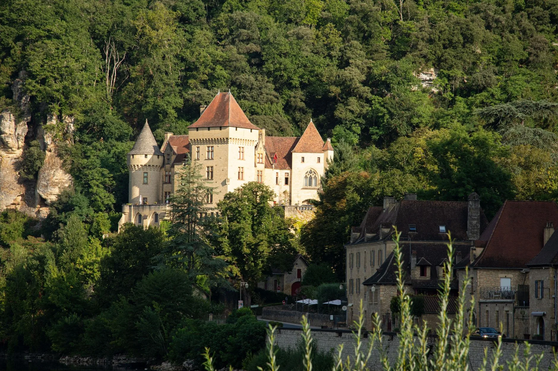 Les jardins de Marqueyssac : le belvédère de la vallée